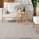 preview thumbnail 15 of 25, Home Conservatory Pinstripe Handwoven Indoor/Outdoor Area Rug