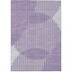 preview thumbnail 29 of 47, Machine Washable Indoor/ Outdoor Abstract Stripe Chantille Rug