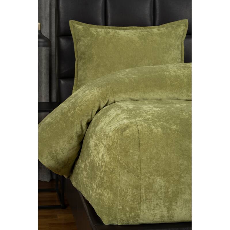 Mixology Padma 3 Piece Bed Cap Comforter Set with Sewn Corners