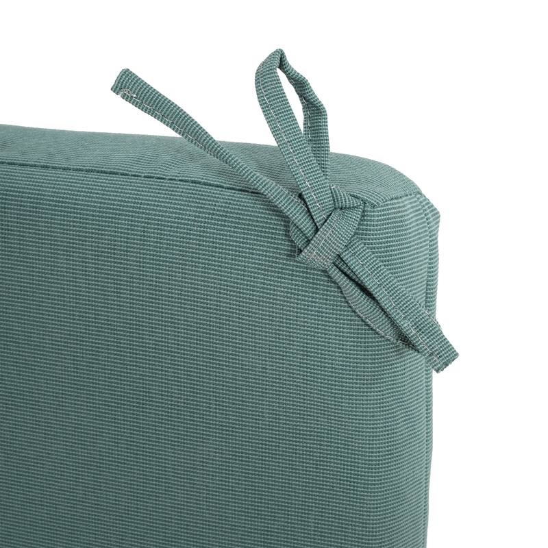 Christopher Knight Home - Noah Luxurious Comfort Outdoor Chaise Lounge Cushion with Secure Ties and Plush Support