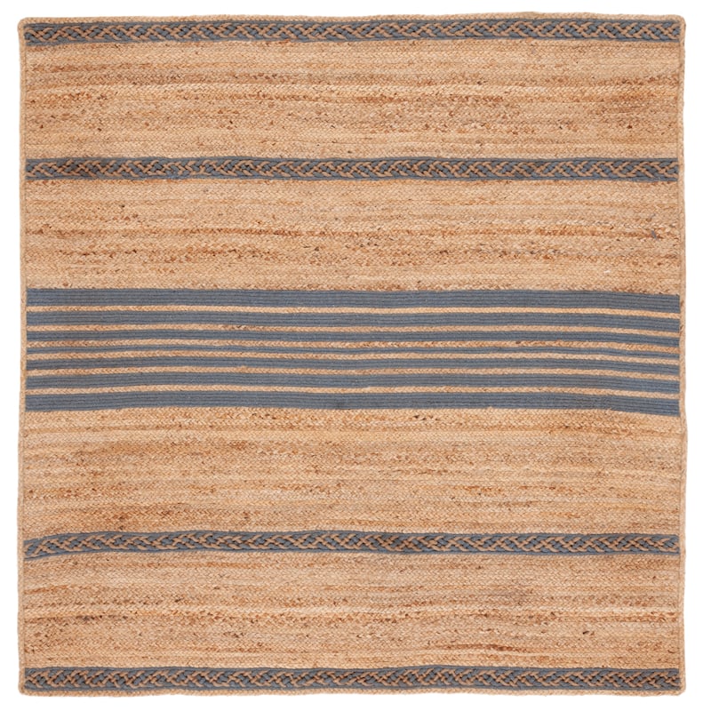 SAFAVIEH Handmade Natural Fiber Hanane Zwantje Stripe Jute Rug