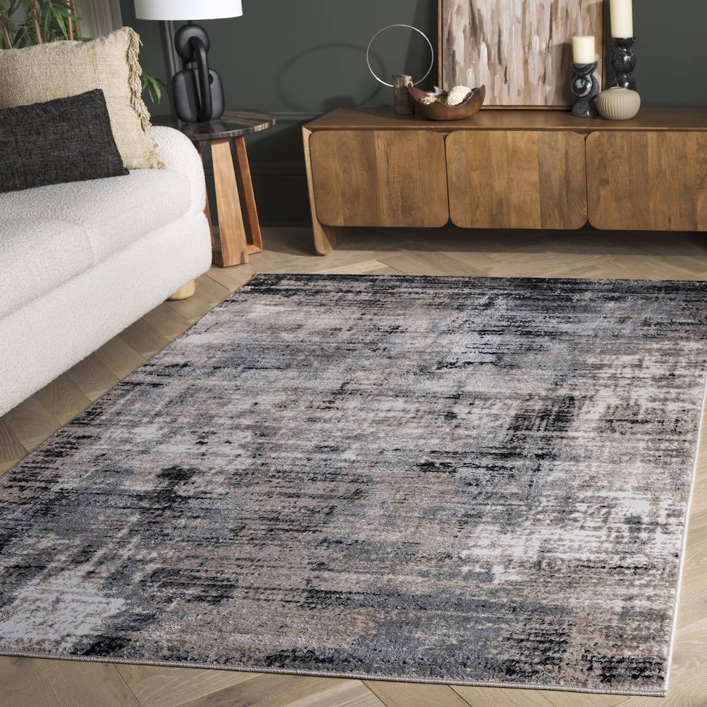 SAFAVIEH Sable Jonbjorg Modern Abstract Rug