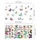 preview thumbnail 3 of 5, Walplus 3D Effect Colorful Butterflies Kids Wall Sticker Nursery Decor