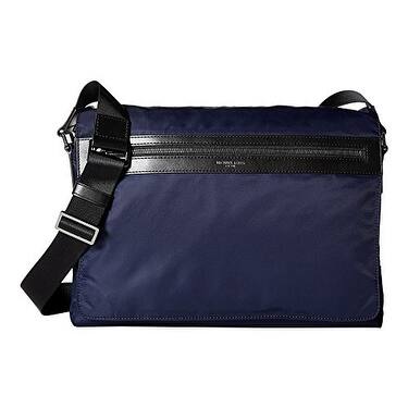 Shop Michael Kors New Blue Indigo Kent Large Messenger Shoulder