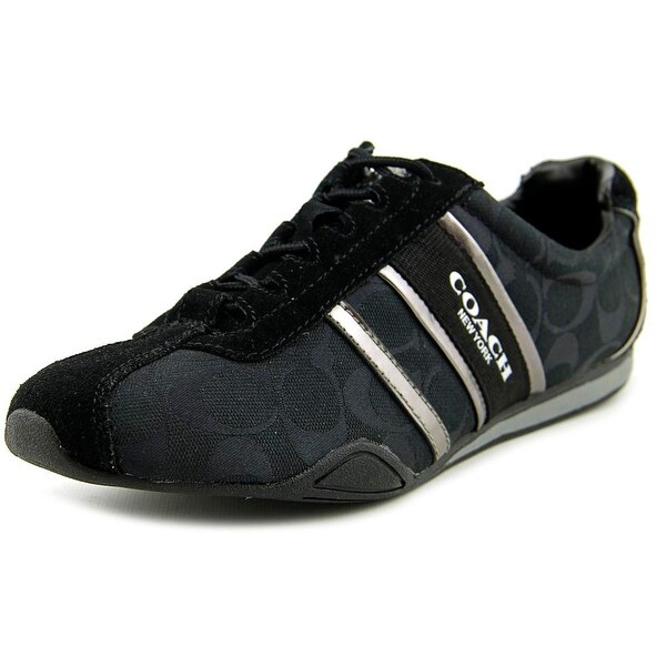 Coach Ivy Women Suede Black Fashion Sneakers