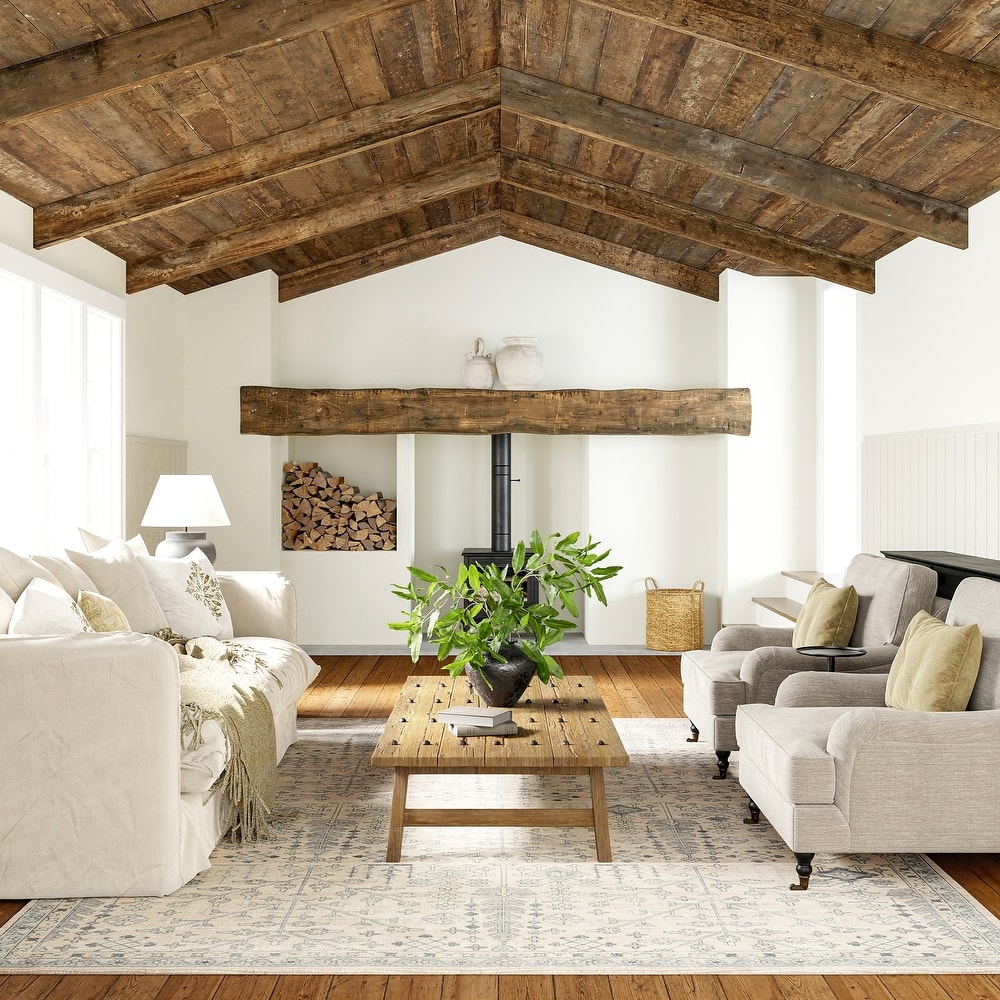 Flora Wool and Cotton Area Rug