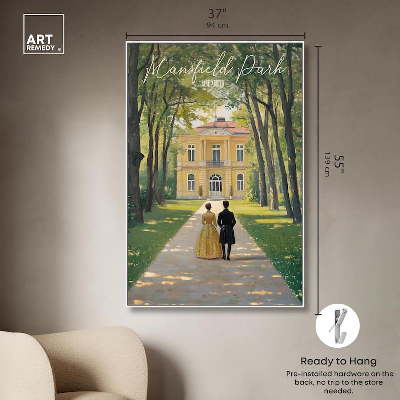 Mansfield Park Canvas by Art Remedy