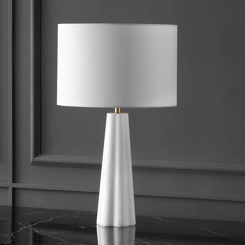 SAFAVIEH Couture Ophelie Alabaster Table Lamp - 15"W x 15"D x 25"H