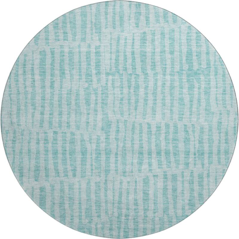 Premium Washable Super Soft Stripe Geo Mayfield Rug