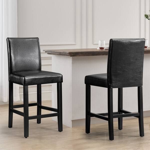 24 Inches Counter Height Bar Stools with Back Set of 2 On Sale Bed