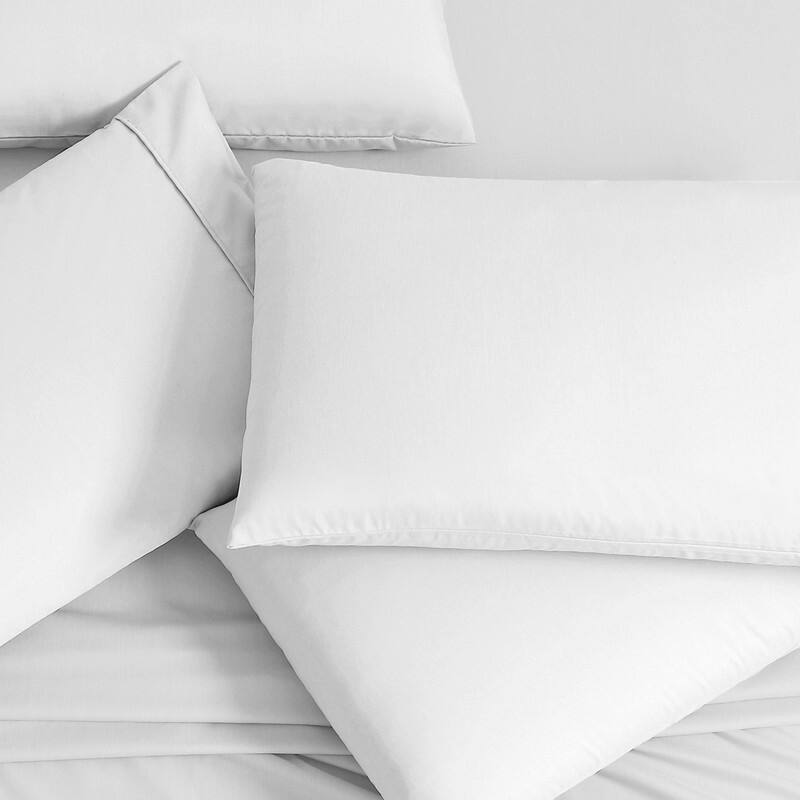 Swift Home 2-Piece Ultra Soft Double-Brushed Microfiber Pillowcase Set - White - Standard
