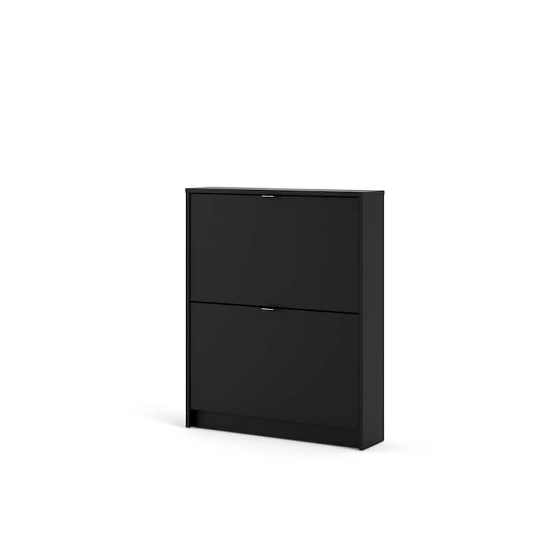 Porch & Den Cambria 2-Drawer Shoe Cabinet