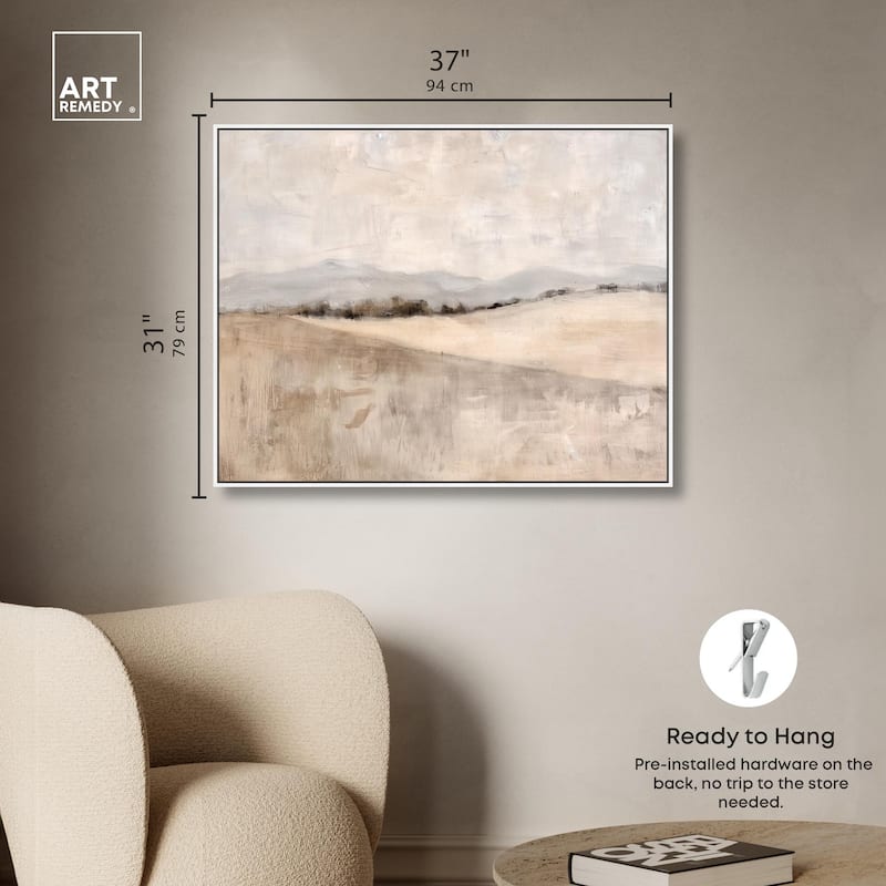 Distant Hills II Canvas by Art Remedy