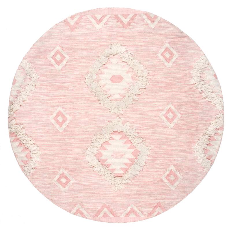 Nuloom Savannah Moroccan Tasseled Wool Area Rug