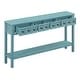 preview thumbnail 19 of 39, Merax 60" Long Console Table with Different Size Drawers and Bottom Shelf