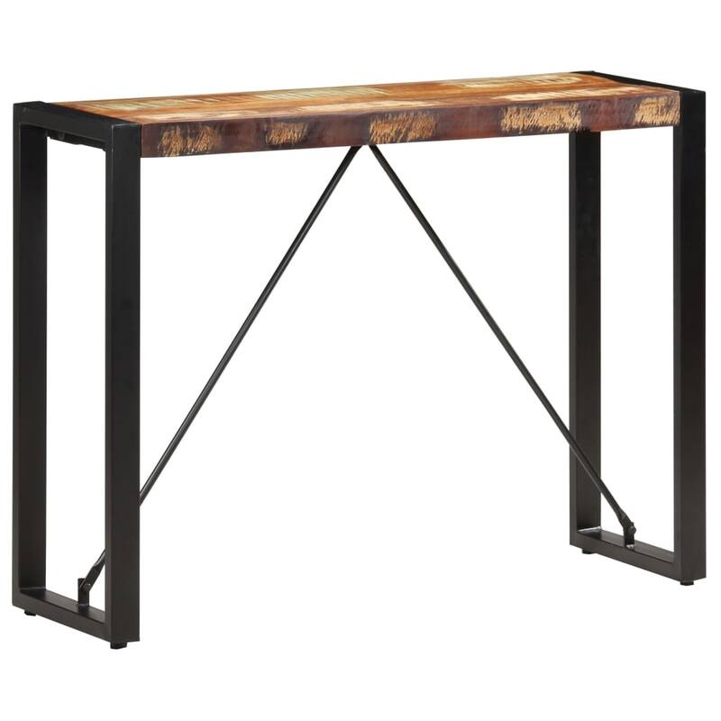 vidaXL Console Table Entryway Table Narrow Hall Side Table Solid Wood Mango