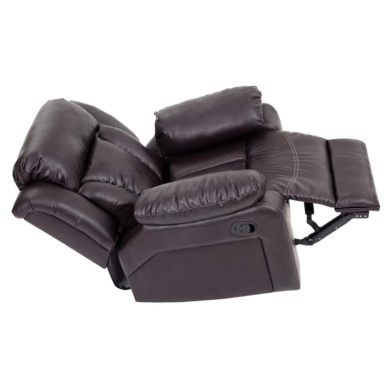 Copper Grove Sorgenfri Faux Leather Rocker Recliner Chair