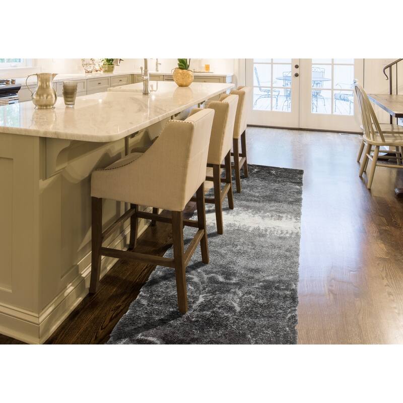 Noori Rug Monaco Sierra High-low Floral Scroll Area Rug