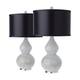 Abbyson Sea Urchin 26 Inch Table Lamp (Set of 2)