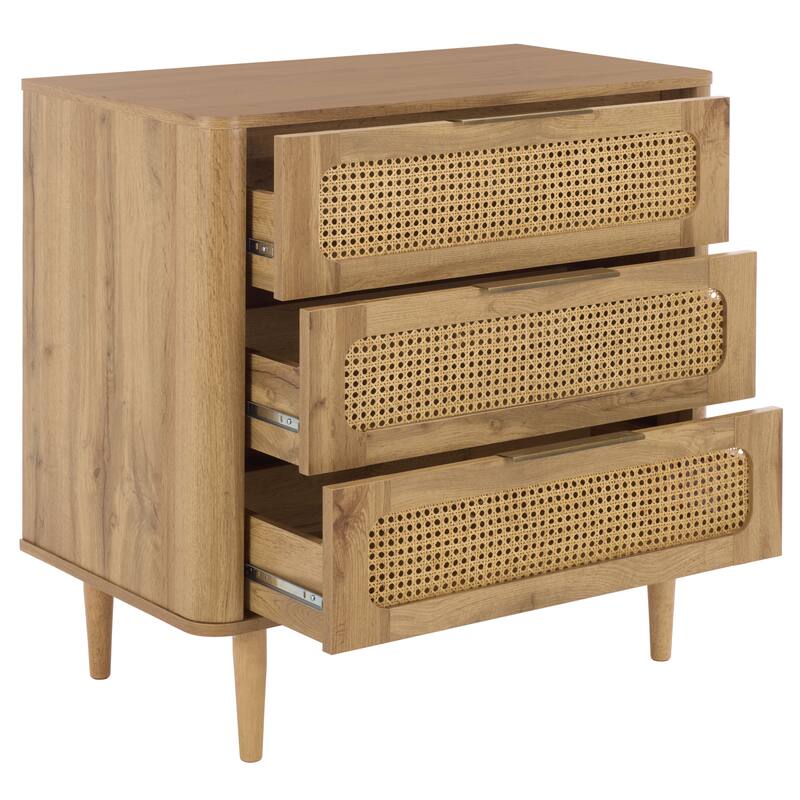 SAFAVIEH Home Brey 3-Drawer Chest