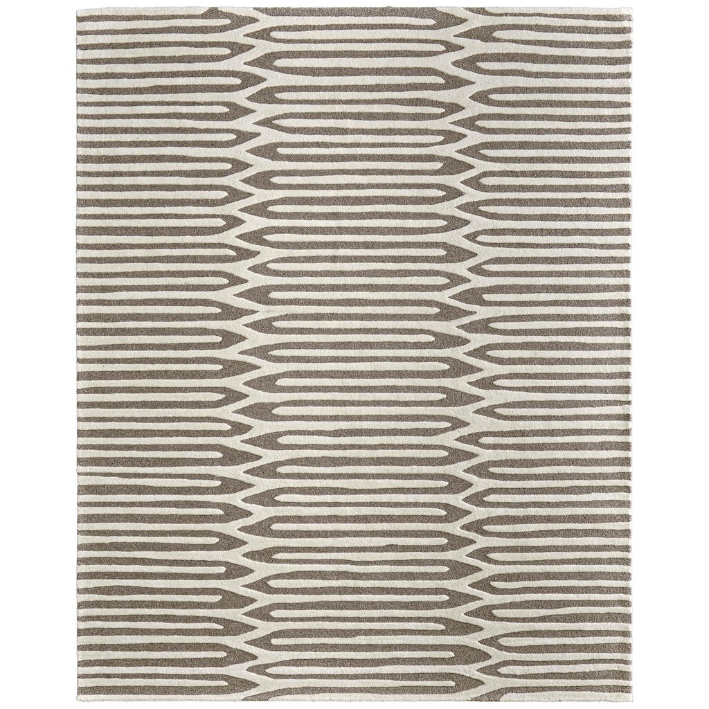 Grand Bazaar Wallace Hand Tufted Abstract Transitional Area Rug