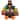 6' Brown Red Inflatable Lighted Thanksgiving Turkey Outdoor Yard Decor