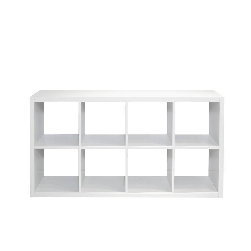 Smart Cube 8-Cube Organizer Storage with Opened Back Shelves