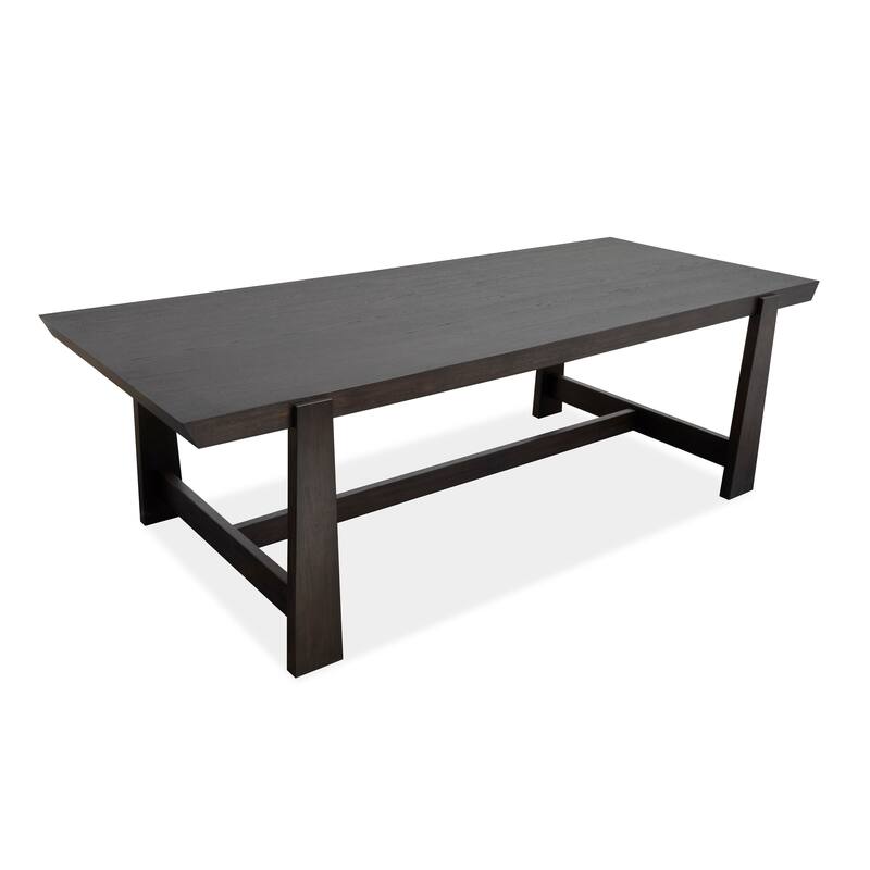 Magnussen Home Tauren Coffee Bean Trestle Dining Table - 41.5''W x 96''D x 30''H