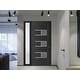 preview thumbnail 31 of 35, VDOMDOORS Manux 8933 | Front Door Exterior Door | Steel | Frame & Hardware Included | 18x80, Matte Black Entry Door