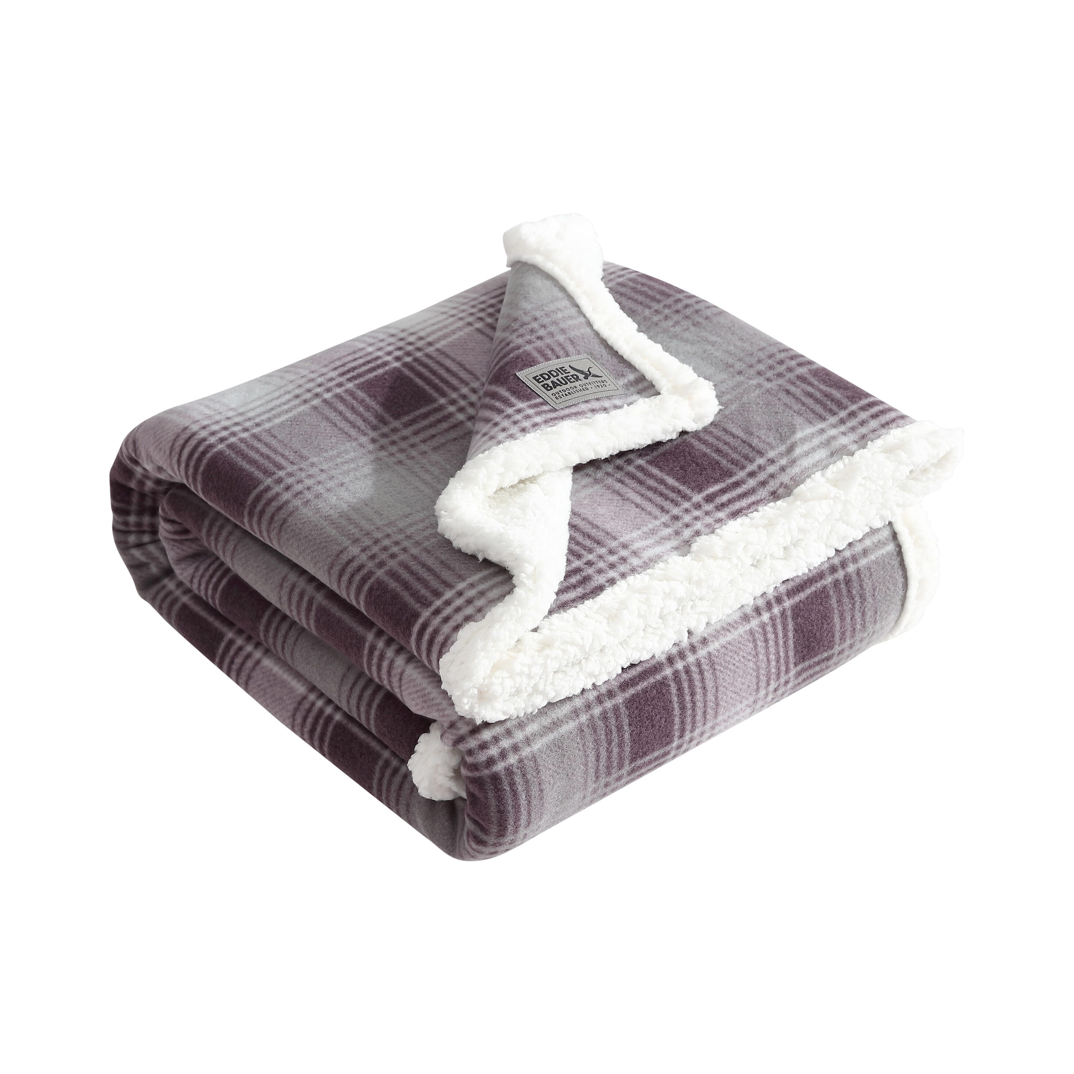Eddie Bauer Ultra Soft Plush Fleece Reversible Oversized Throw Blankets Bed Bath Beyond 8188865