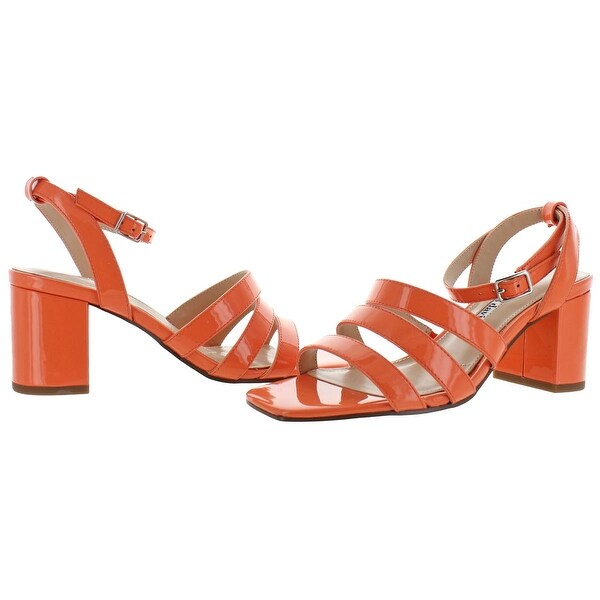 coral dress sandals