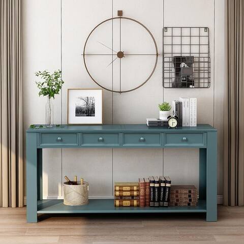 Console Table for Entryway Hallway Sofa Table with Storage