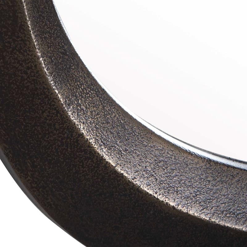 Uttermost 08274 Malone 24"W x 36-1/2"H Rectangular Flat Aluminum