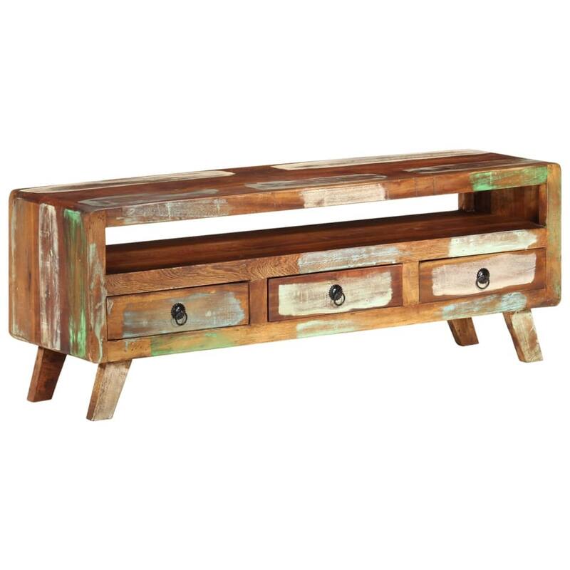 vidaXL TV Stand TV Console Sideboard Media Unit Cupboard Cabinet Multicolor