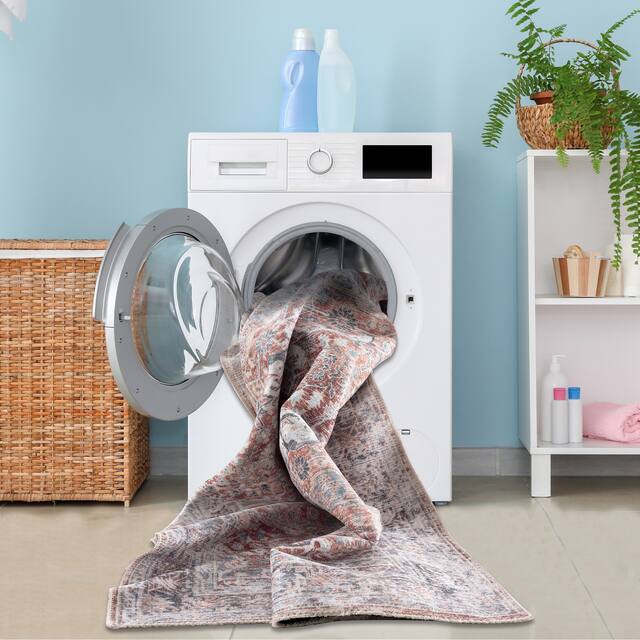 Bloom Rugs Caria Washable Non-slip Area Rug
