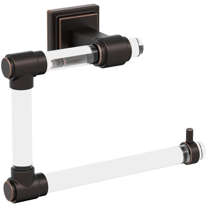 Amerock Glacio 5-7/16" Wall Mounted Towel Ring - Oil Rubbed Bronze