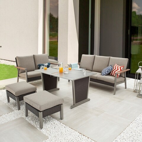 Patio Festival Thermal Transfer 5-Piece Outdoor Dining Set