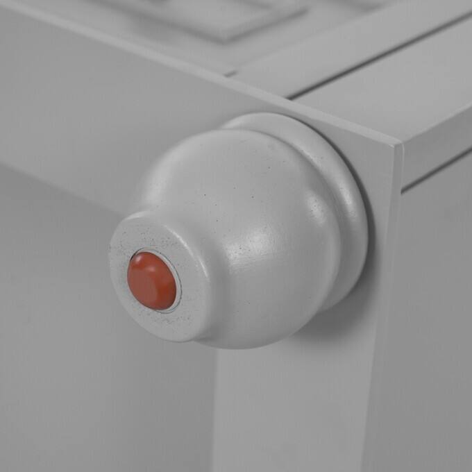 Stylish Gray Bathroom Vanity with Sink, Wooden Floor Storage Cupboard