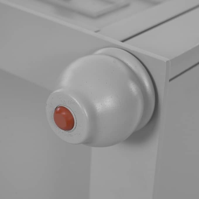 24'' Modern Freestanding Solid Wood Bathroom Vanity with Ceramic Sink, Adjustable Shelf Storage