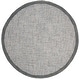 preview thumbnail 26 of 49, SAFAVIEH Handmade Abstract Nannie Modern Wool Rug 6' Round - Navy/Ivory - Round