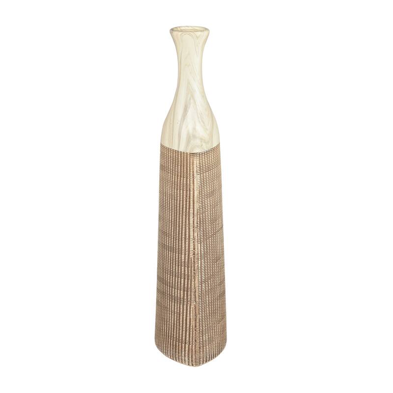 Elk Home Rollins Ivory Earthenware 4.5 Inch Wide Vase