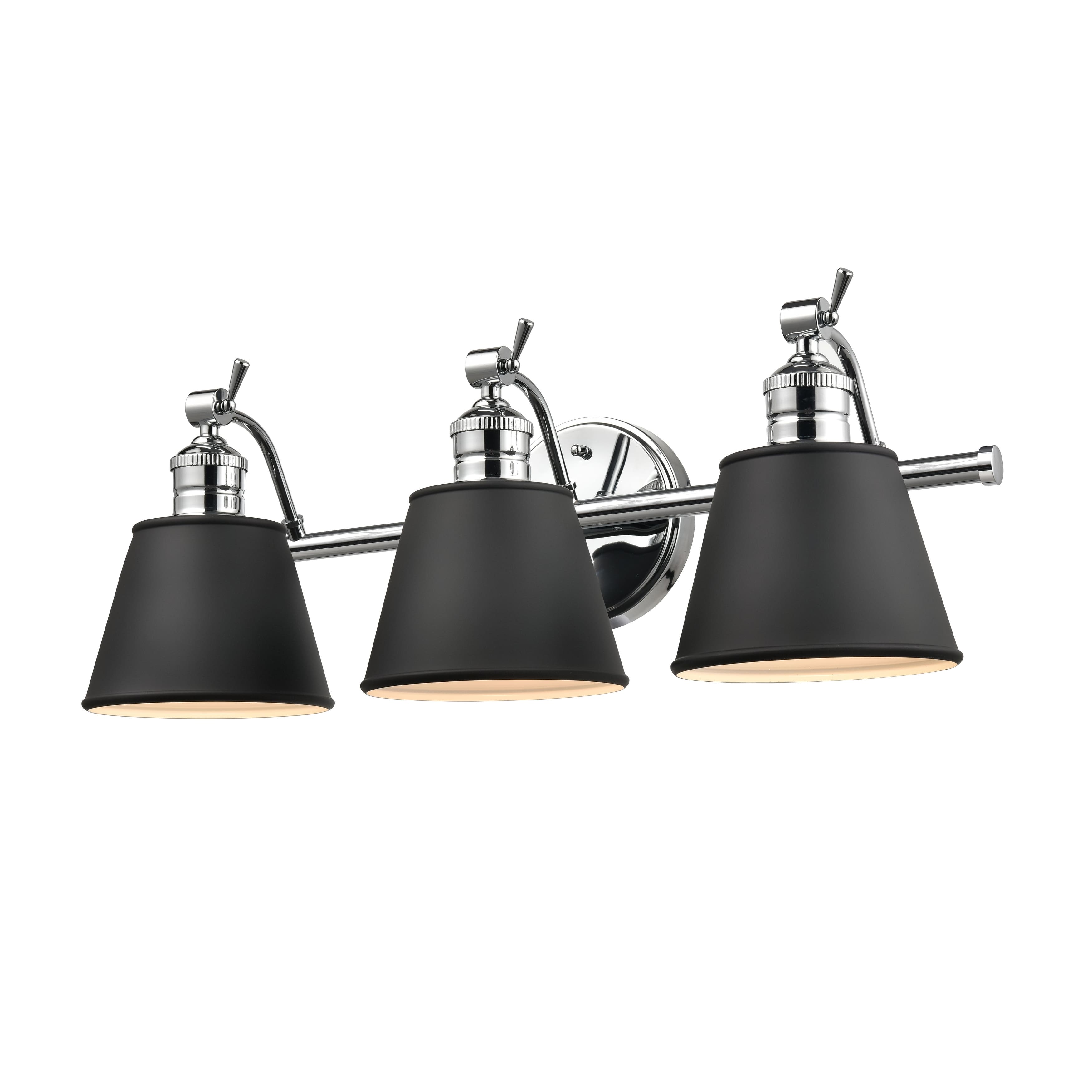 Millennium Lighting Layne Vanity Fixture in Multiple Finishes with
