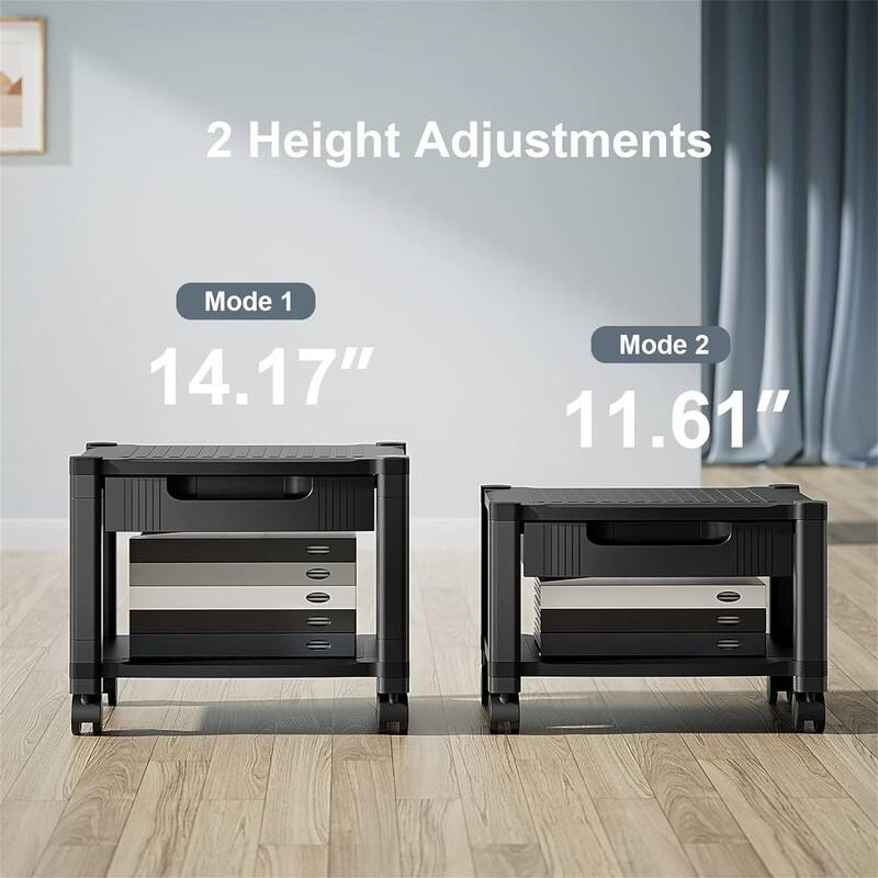 Printer Stand with Cable Management