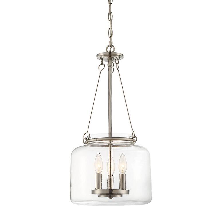 Savoy House Akron 3 Light 12" Wide Taper Candle Pendant
