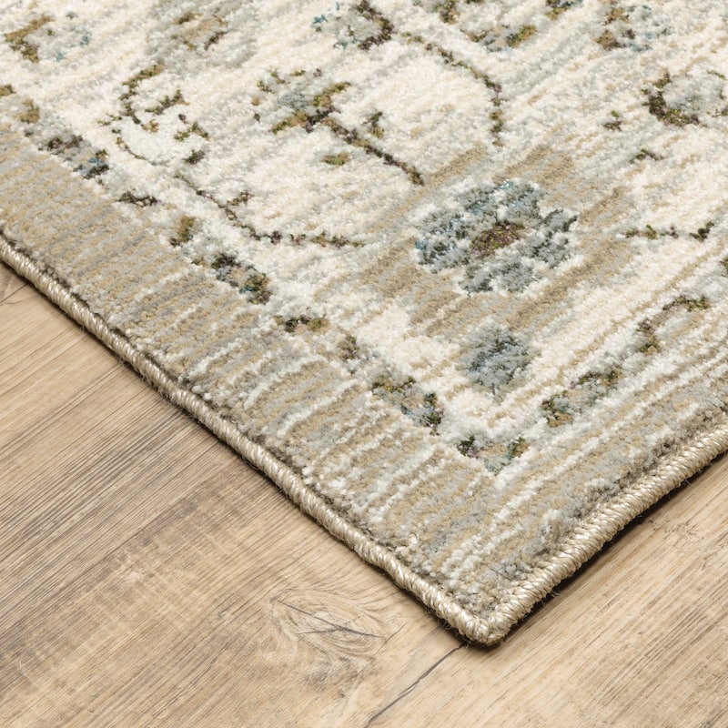 Style Haven Adalynn Vintage Neutrals Area Rug