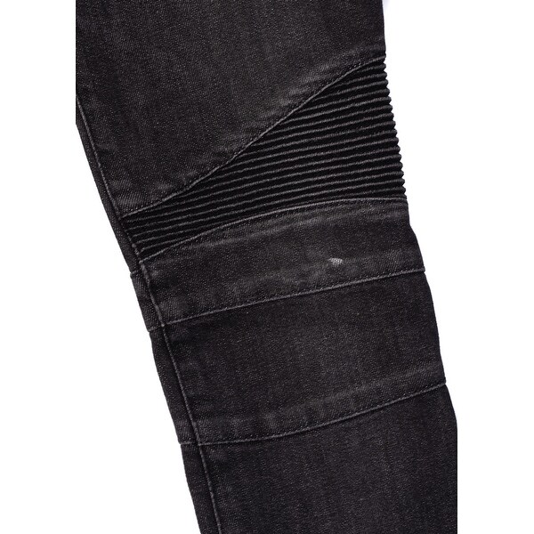 black jeans with gold zippers