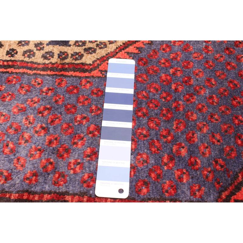 ECARPETGALLERY Hand-knotted Andelz Blue Wool Rug - 4'3 x 6'5