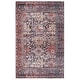 preview thumbnail 4 of 15, SAFAVIEH Tucson Machine Washable Slip Resistant Satsuki Traditional Rug 3' x 5' - Navy/Rust