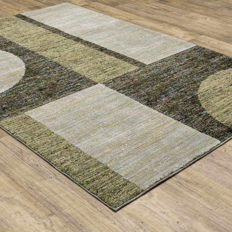 Style Haven Stephan Modern Art-deco Inspired Area Rug