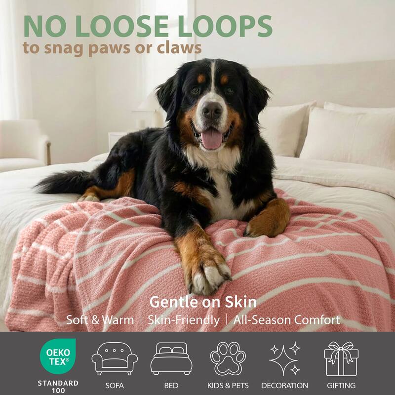 Ultra Soft Cozy Knit Throw Blanket